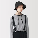 裏毛スウェット　チューリップハット
