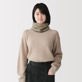 中わた　表面撥水　ネックウォーマー