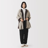ふっくらウール　大判ストール（薄手）