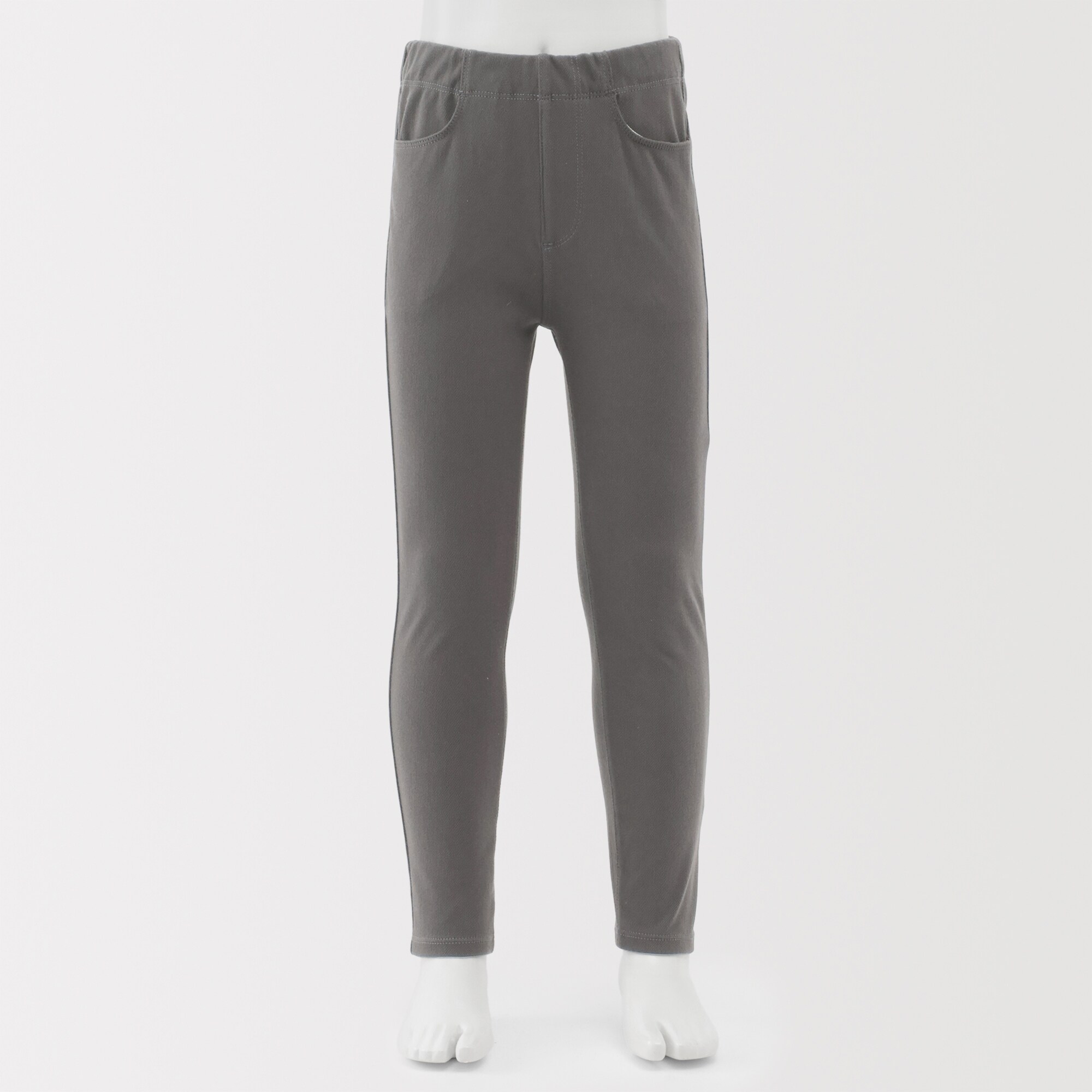 キッズ　ジャージーストレッチツイルレギンスパンツ
