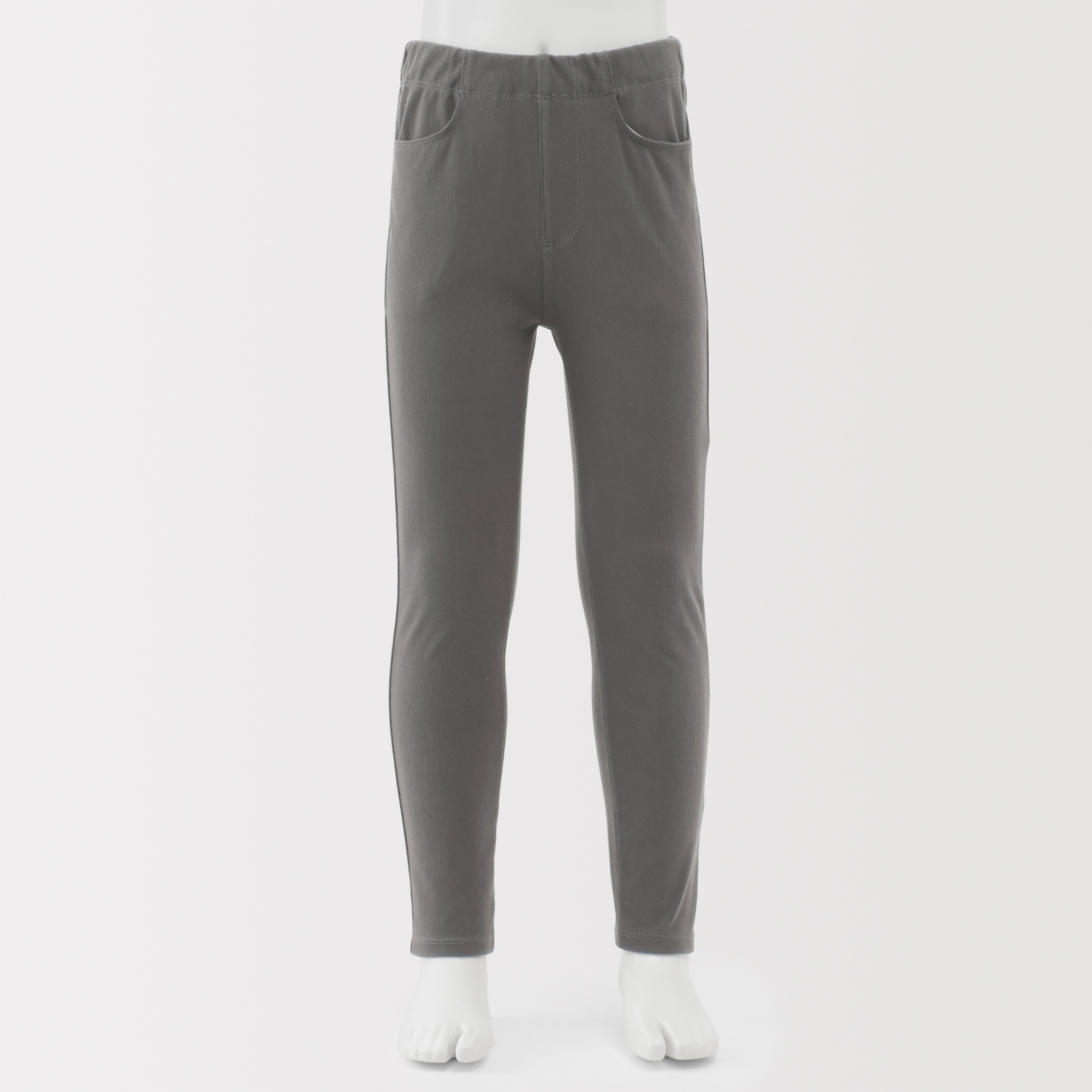 キッズ　ジャージーストレッチツイルレギンスパンツ