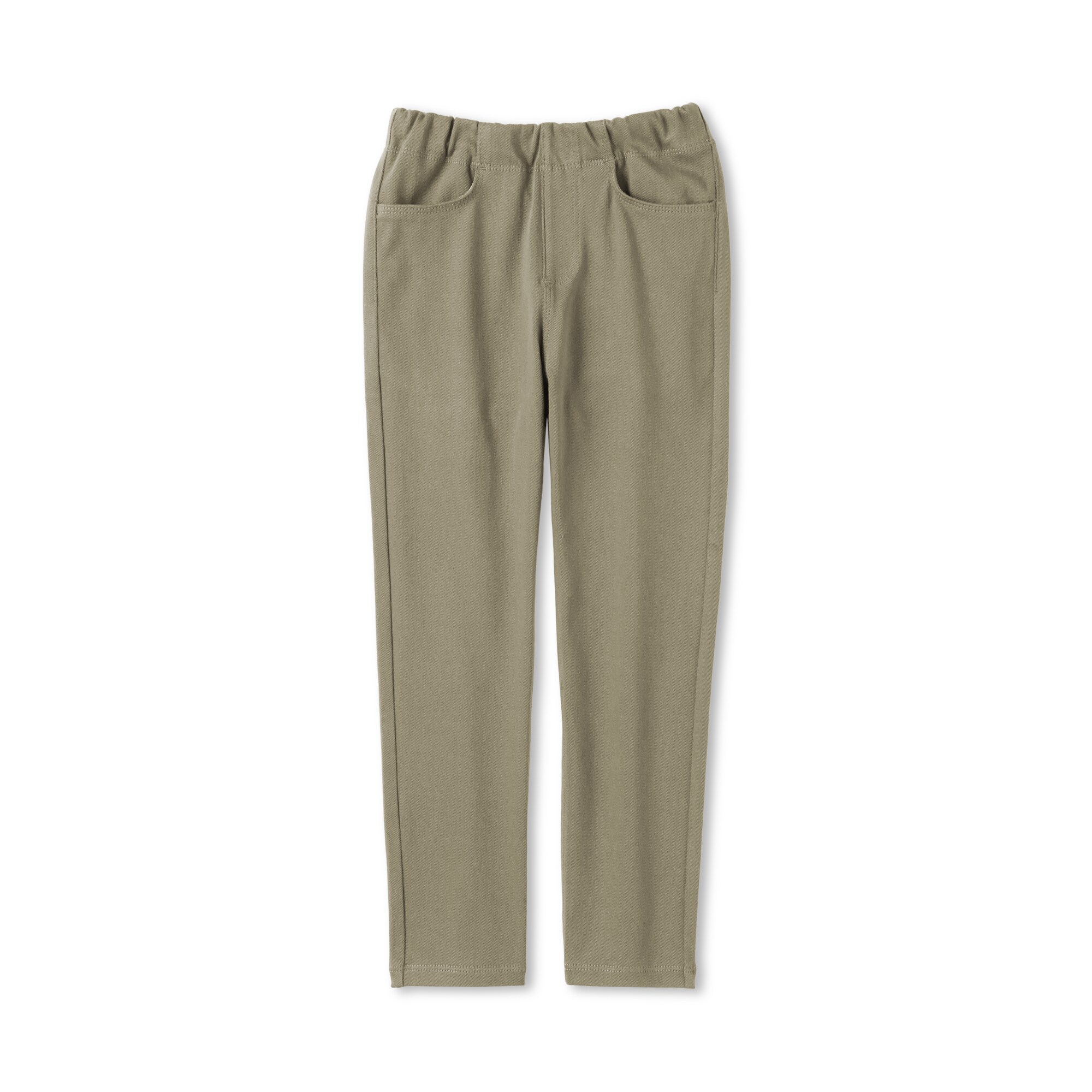 キッズ　ジャージーストレッチツイルレギンスパンツ