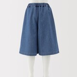 キッズ　ライトオンスデニムスカートパンツ