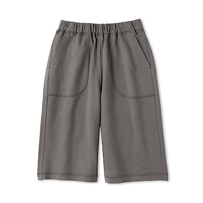キッズ　ライトスウェットクロップドパンツ