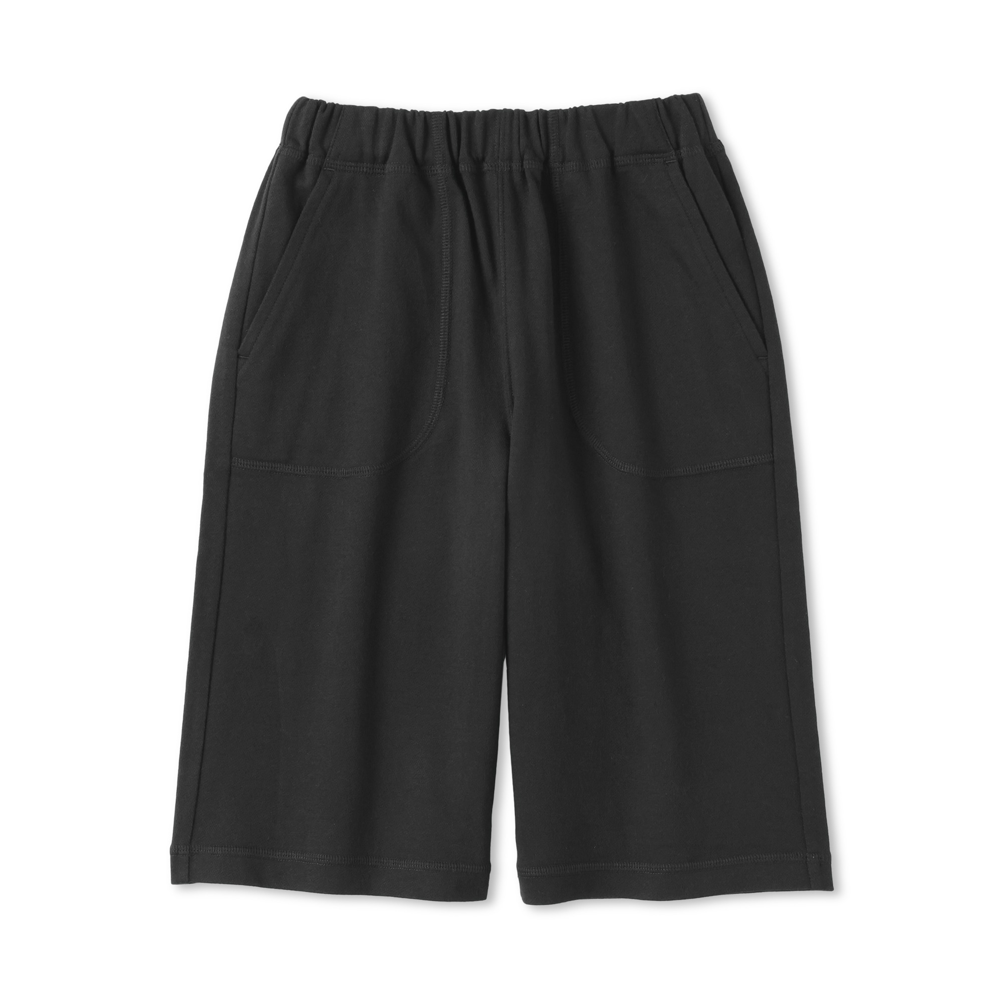 キッズ　ライトスウェットクロップドパンツ