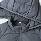 キッズ　洗える中わた撥水フード付きジャケット