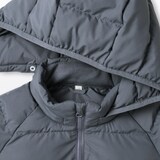 キッズ　洗える中わた撥水フード付きジャケット