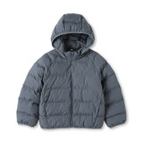 キッズ　洗える中わた撥水フード付きジャケット