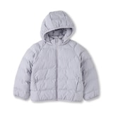 キッズ　洗える中わた撥水フード付きジャケット