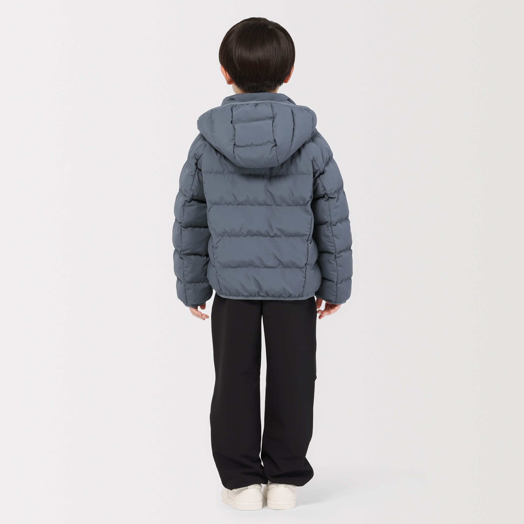 キッズ　洗える中わた撥水フード付きジャケット