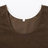キッズ　ストレッチコーデュロイジャンパースカート