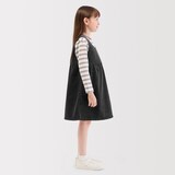 キッズ　ストレッチコーデュロイジャンパースカート