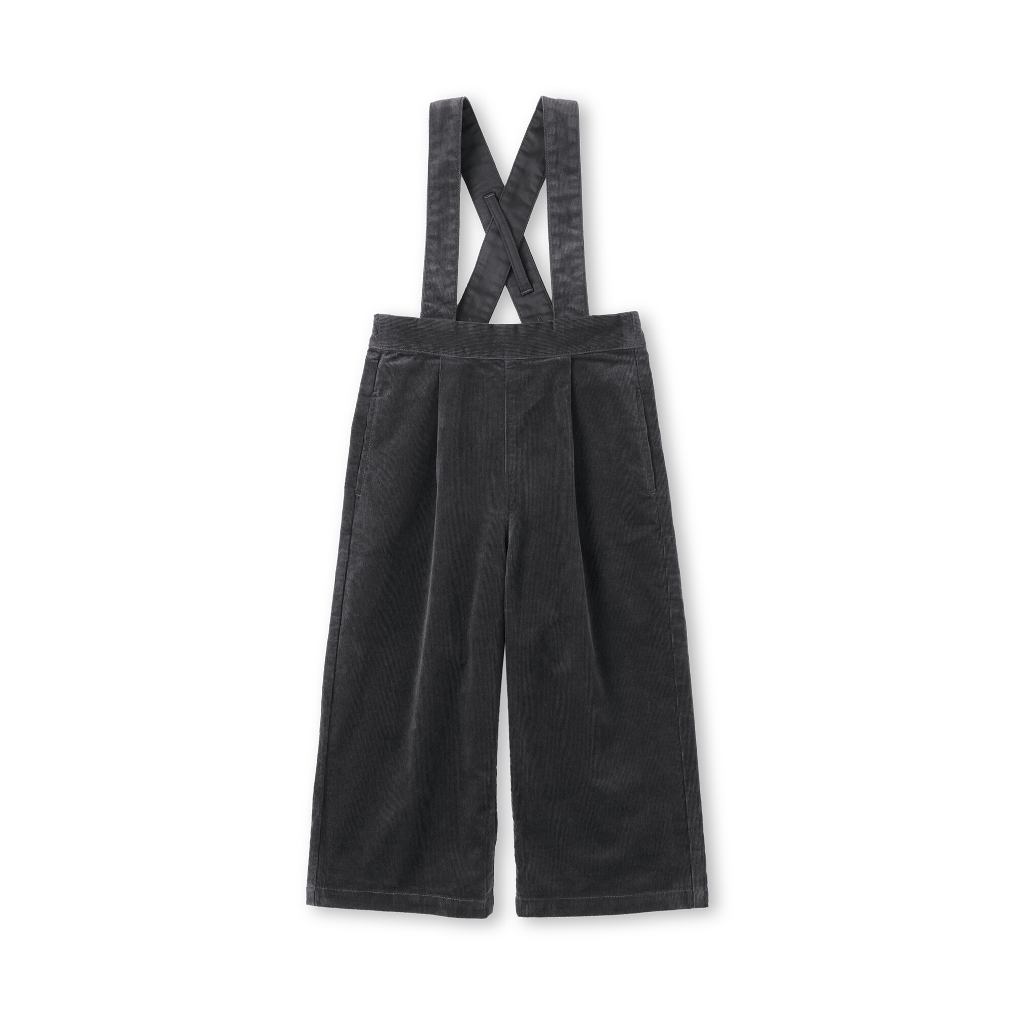 キッズ　ストレッチコーデュロイサロペット