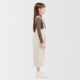 キッズ　ストレッチコーデュロイサロペット
