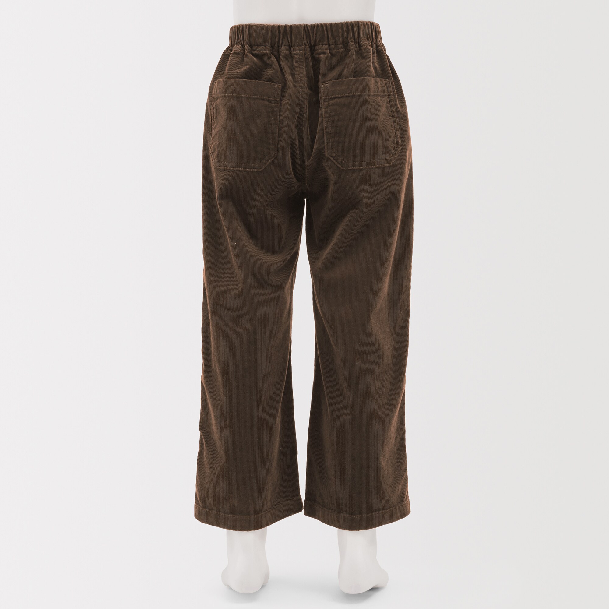 キッズ　ストレッチコーデュロイワイドパンツ