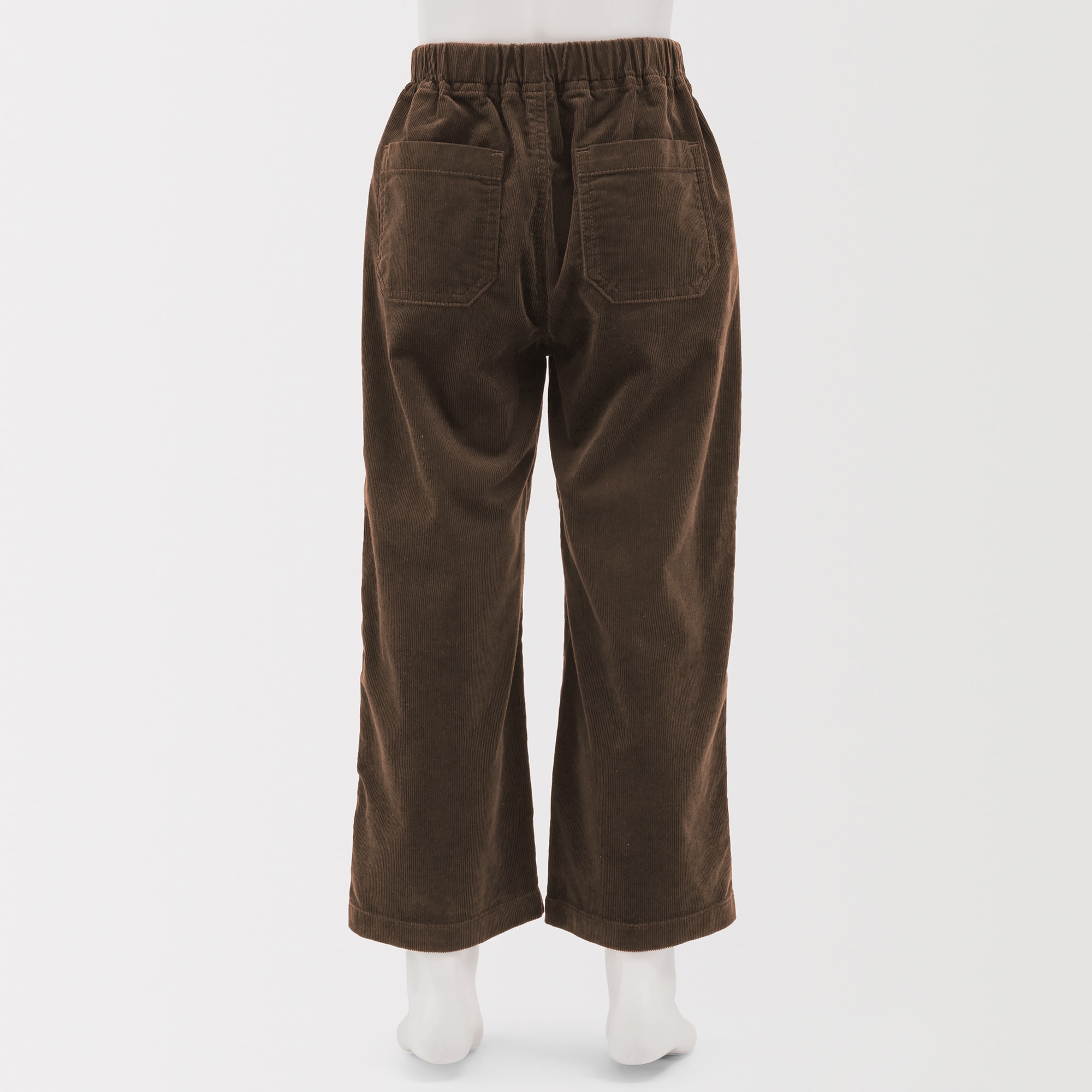 キッズ　ストレッチコーデュロイワイドパンツ