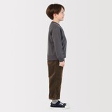 キッズ　ストレッチコーデュロイワイドパンツ