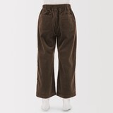 キッズ　ストレッチコーデュロイワイドパンツ