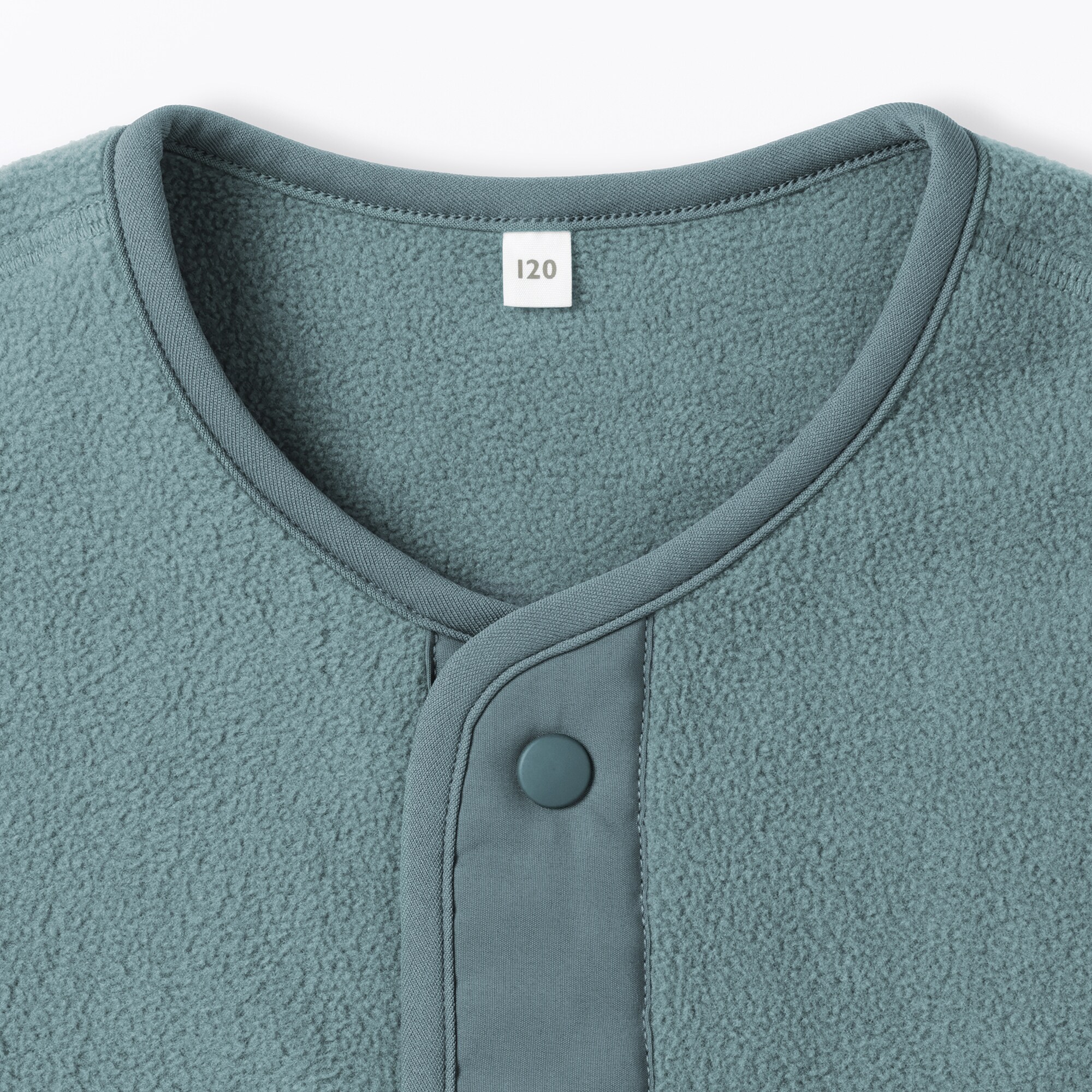 キッズ　素材に還るフリースベスト
