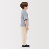 キッズ　乾きやすいツイルワイドパンツ