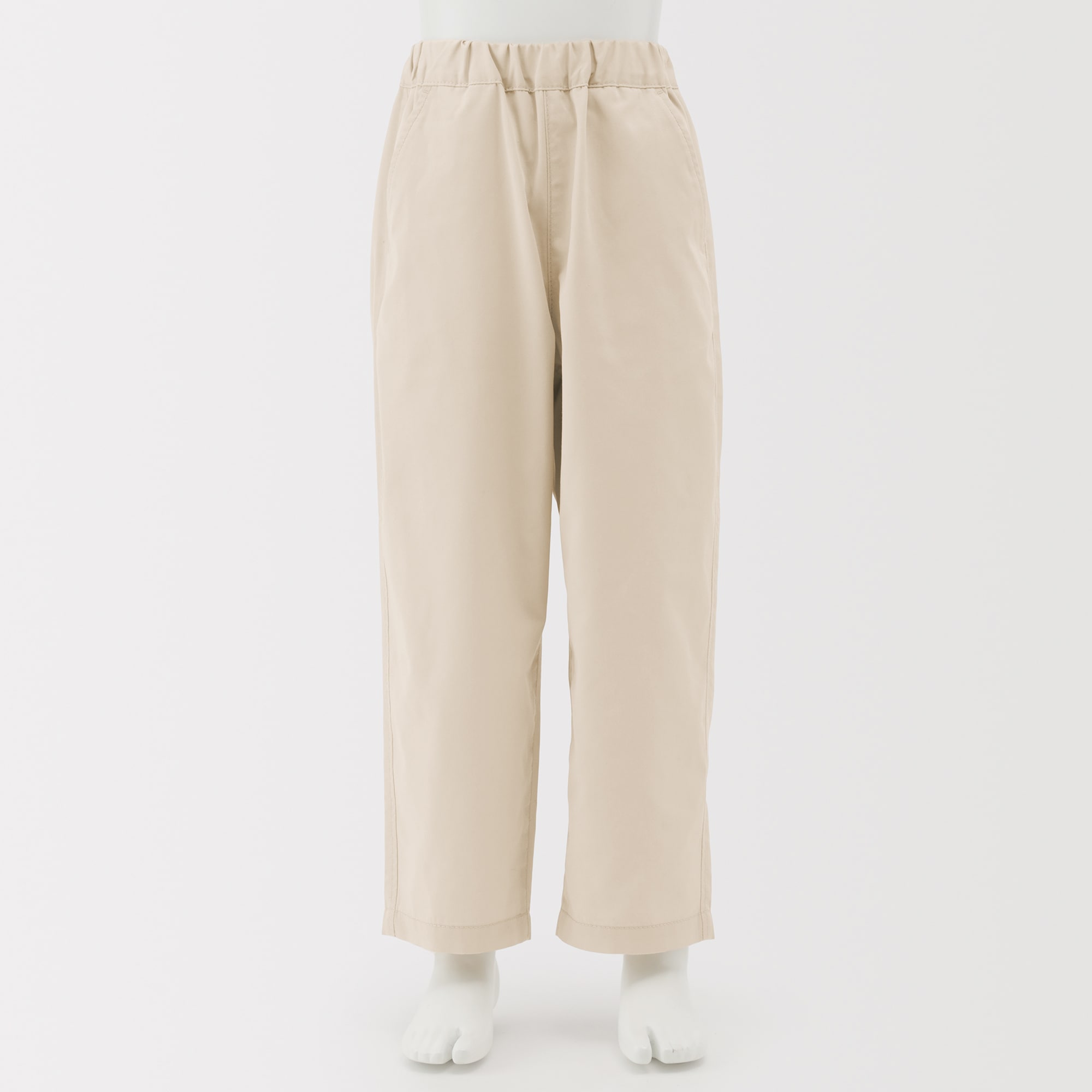 キッズ　乾きやすいツイルワイドパンツ