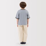 キッズ　乾きやすいツイルワイドパンツ