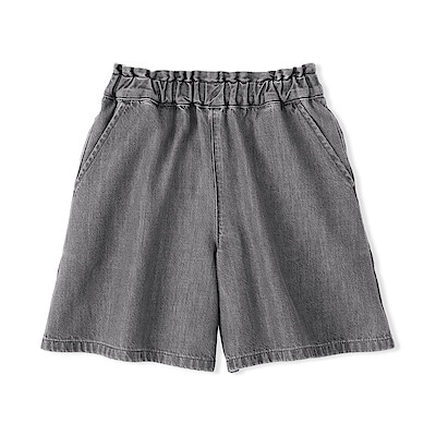 【７月中旬発売予定】キッズ　ライトオンスデニムキュロット