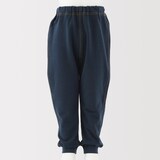 ベビー　おなかすっぽりデニム調ジョガーパンツ