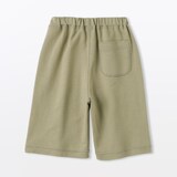 ベビー　おなかすっぽりライトスウェットクロップドパンツ