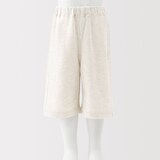 ベビー　おなかすっぽりライトスウェットクロップドパンツ