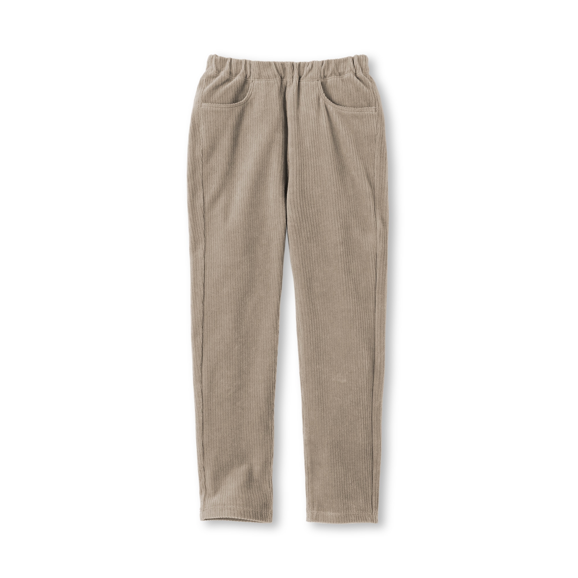キッズ　ジャージーストレッチコーデュロイレギンスパンツ