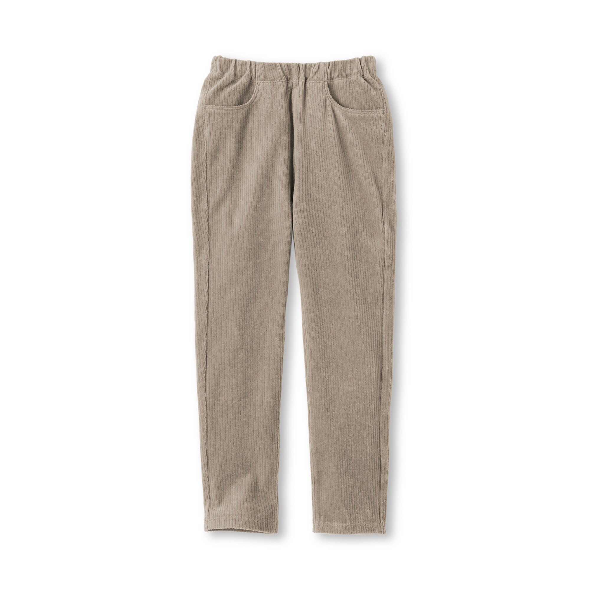 キッズ　ジャージーストレッチコーデュロイレギンスパンツ