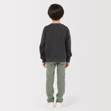 キッズ　ストレッチ裏起毛スリムフィットパンツ