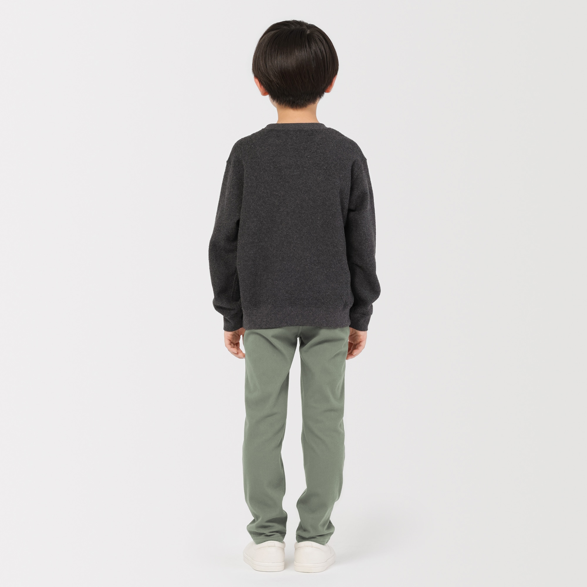 キッズ　ストレッチ裏起毛スリムフィットパンツ