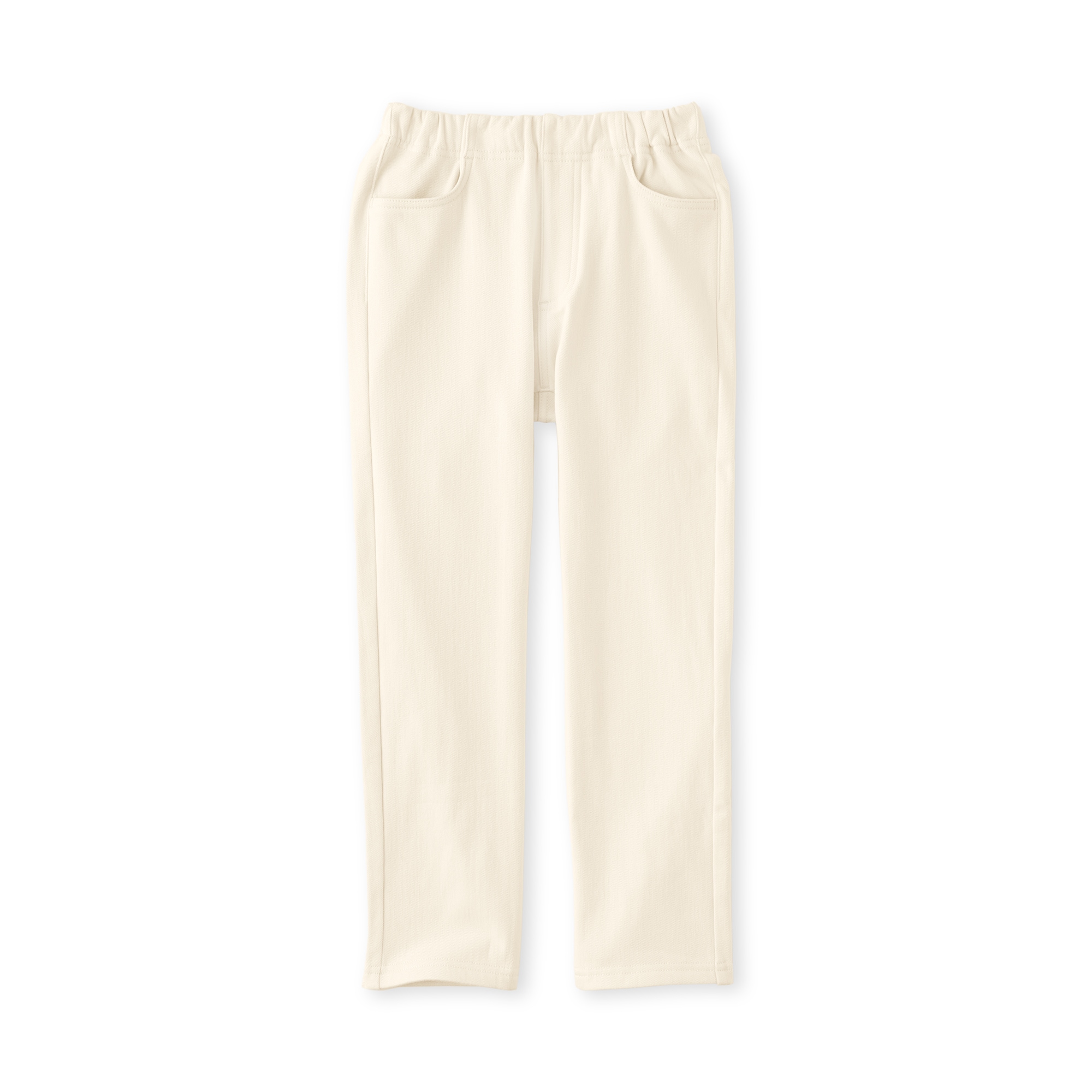 キッズ　ストレッチ裏起毛スリムフィットパンツ