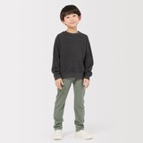キッズ　ストレッチ裏起毛スリムフィットパンツ