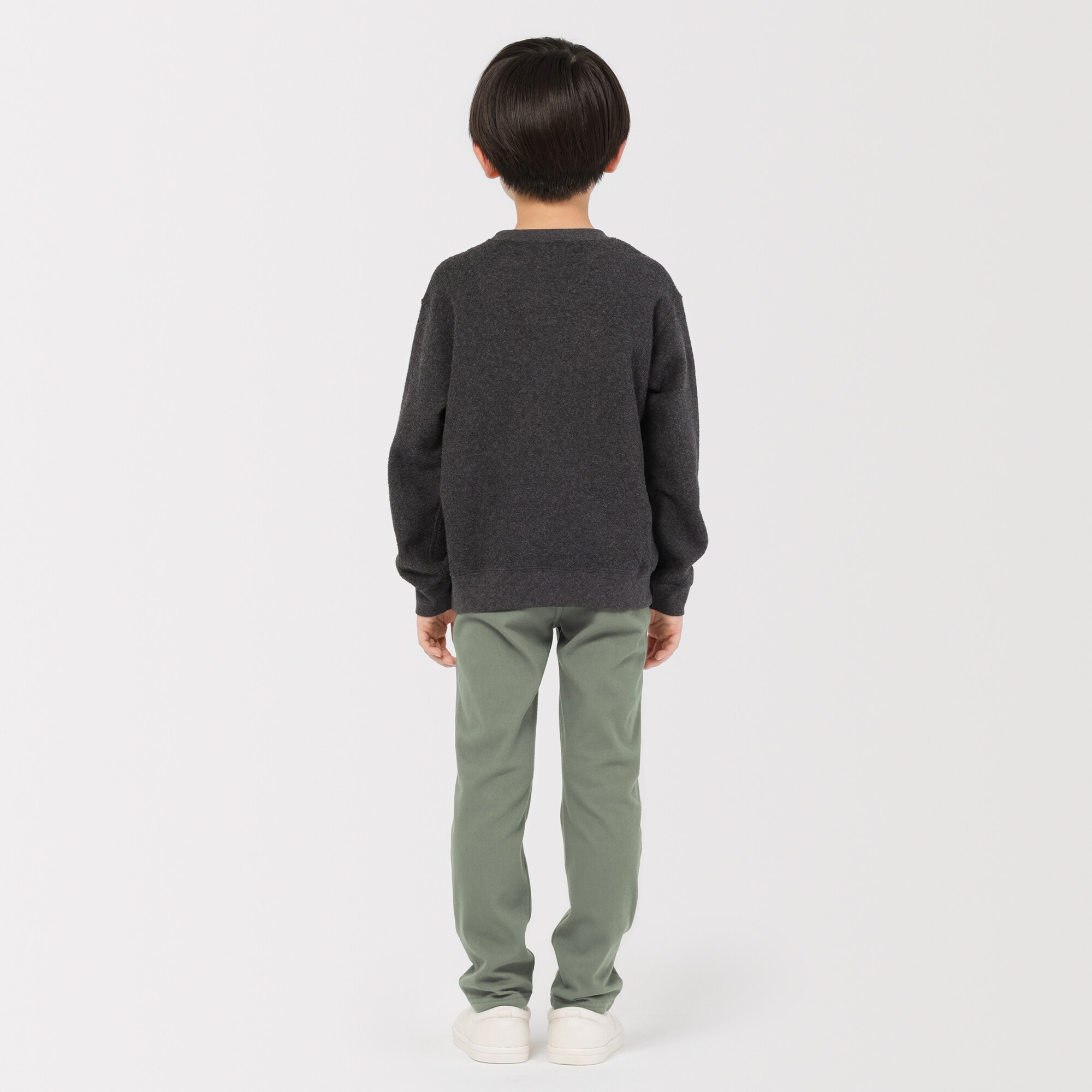 キッズ　ストレッチ裏起毛スリムフィットパンツ