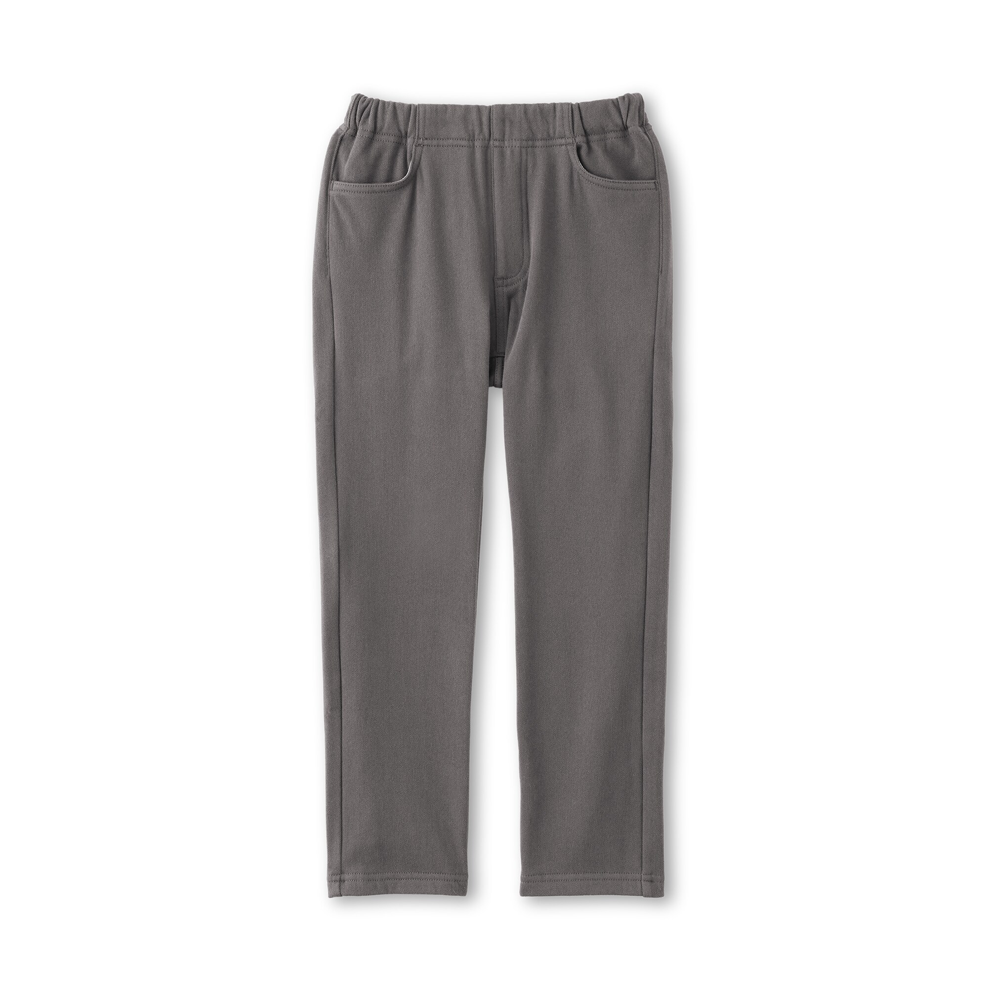 キッズ　ストレッチ裏起毛スリムフィットパンツ