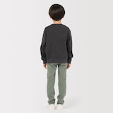 キッズ　ストレッチ裏起毛スリムフィットパンツ