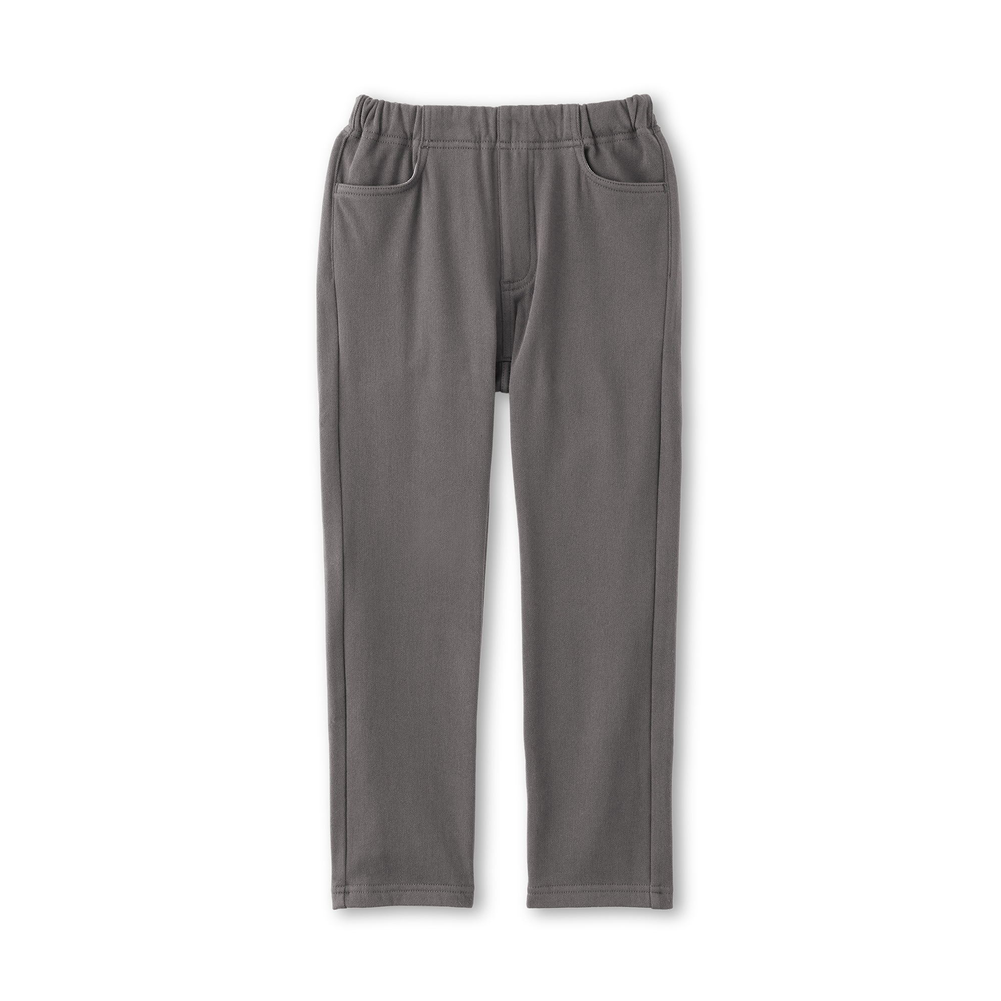 キッズ　ストレッチ裏起毛スリムフィットパンツ