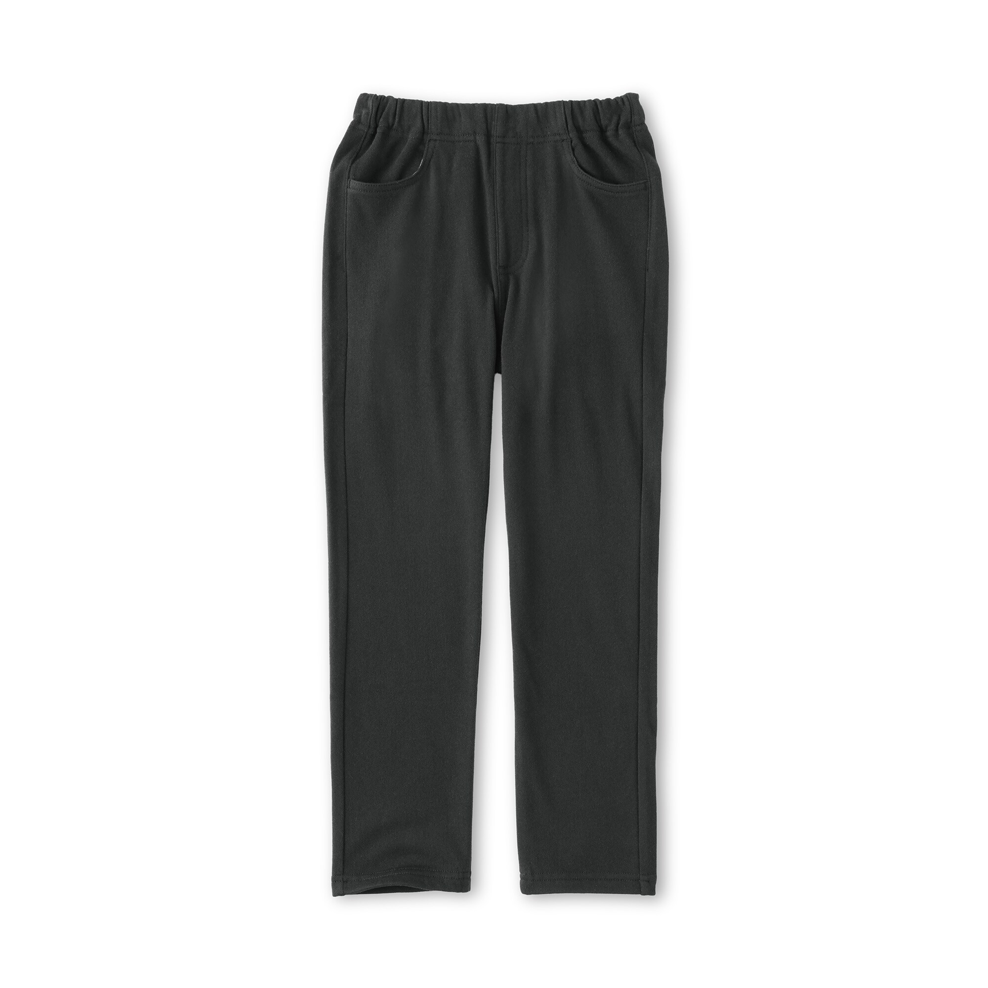 キッズ　ストレッチ裏起毛スリムフィットパンツ