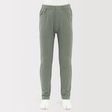 キッズ　ストレッチ裏起毛スリムフィットパンツ
