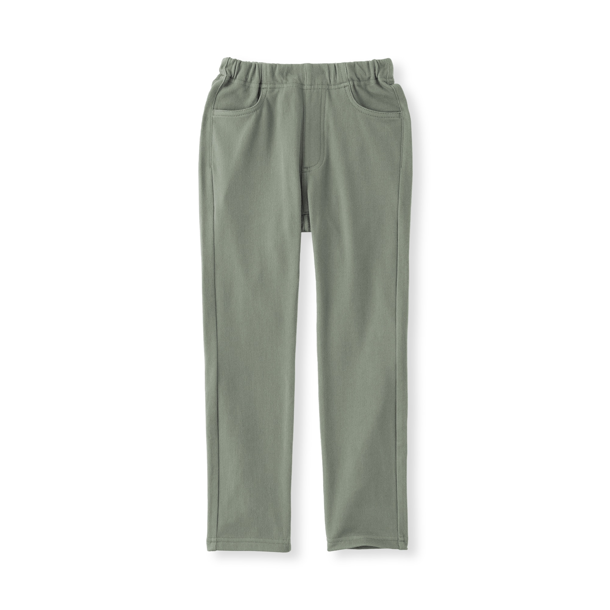 キッズ　ストレッチ裏起毛スリムフィットパンツ