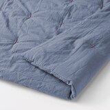 洗いざらし　キルト　そのまま使える薄掛ふとん／Ｄ