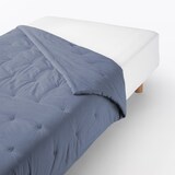 洗いざらし　キルト　そのまま使える薄掛ふとん／Ｄ