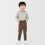 ベビー　おなかすっぽりストレッチコーデュロイレギンス
