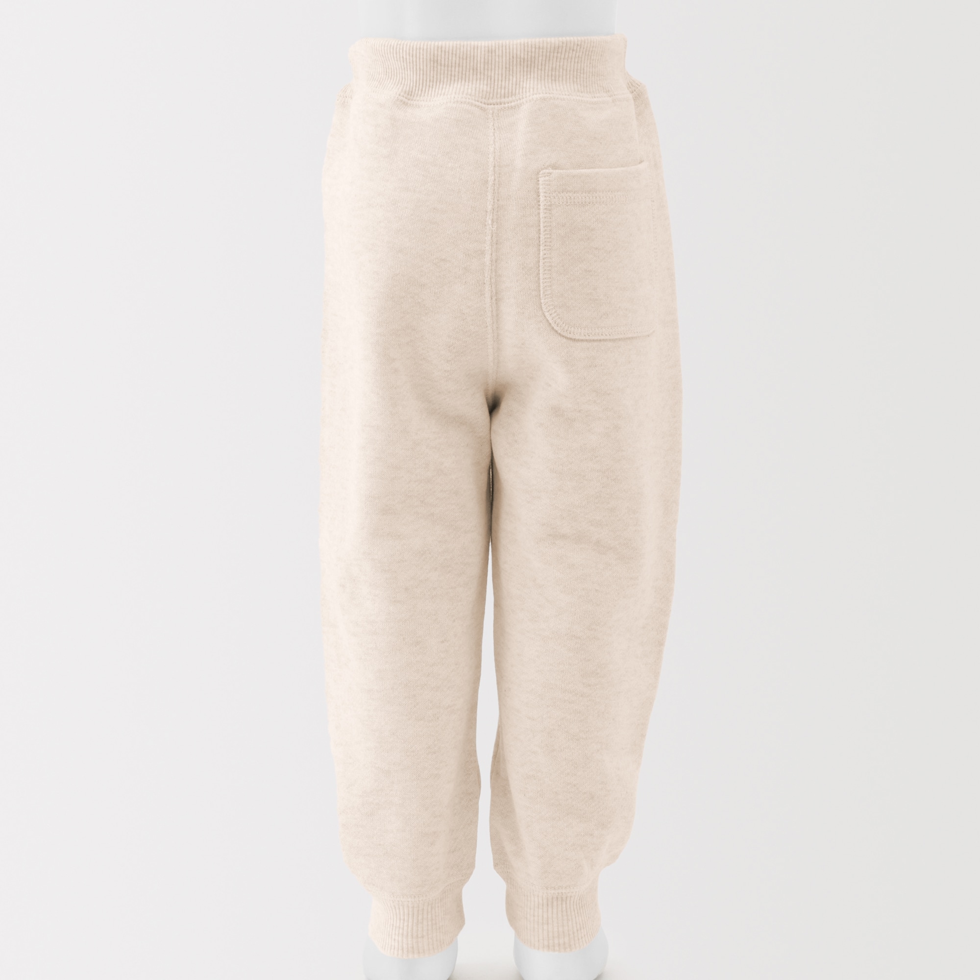 ベビー　おなかすっぽり裏毛ジョガーパンツ