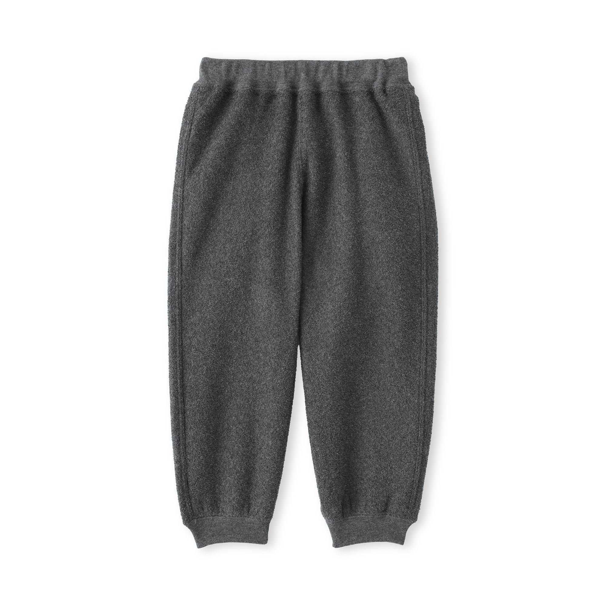 ベビー　おなかすっぽりコットンブークレジョガーパンツ