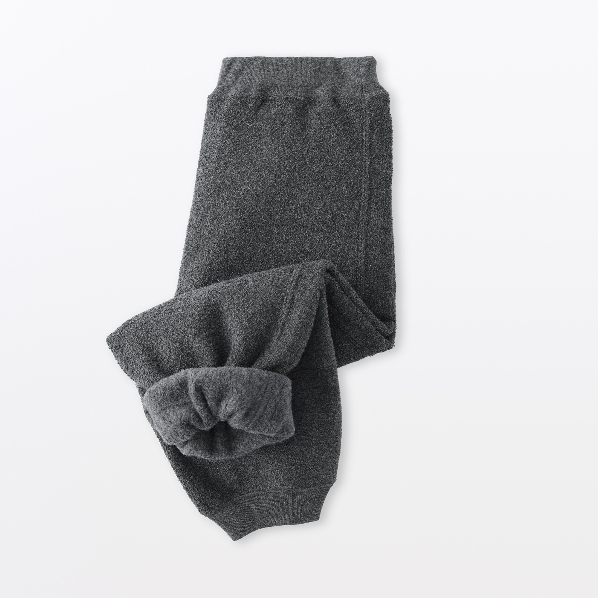 ベビー　おなかすっぽりコットンブークレジョガーパンツ