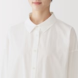 婦人　まっすぐ仕立てた　長袖シャツ